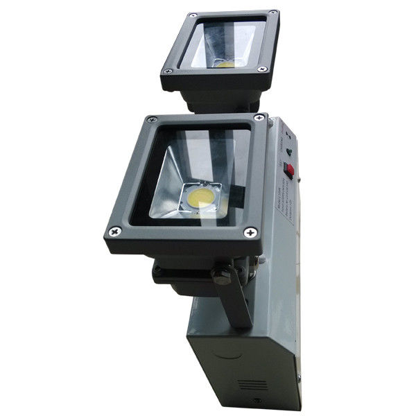 Luminaria de emergencia de doble foco para autocomprobación de edificios comerciales, 2x10W COB LED L109N-2