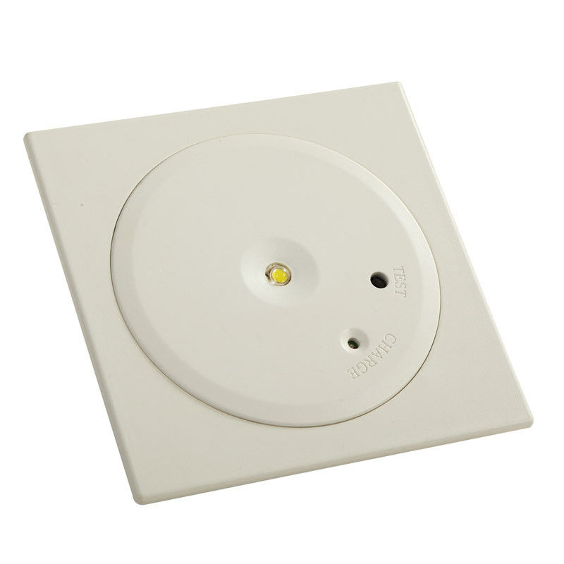 Luz de emergencia LED empotrada en techo SMD de 3W con respaldo de batería Ni-MH de 3,6V